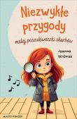 Niezwykłe przygody małej poszukiwaczki skarbów. Autor: Wiśnios Joanna. Dadada.pl Okładka książki Niezwykłe przygody małej poszukiwaczki skarbów
