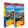 Norwegia 3w1 przewodnik + atlas + mapa. Autor: Duda Tomasz. Dadada.pl Okładka książki Norwegia 3w1 przewodnik + atlas + mapa