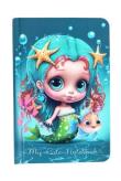 Opakowanie Notatnik 140x95/64K kratka Mała Syrenka FRESH