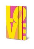 Opakowanie Notatnik 210x130/192K Fluo Love Yellow