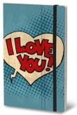 Opakowanie Notatnik 210x130/192K I love You