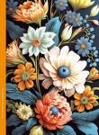Opakowanie Notatnik ozdobny 143x200/48K kratka TW Flora