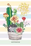 Opakowanie Notatnik ozdobny 64 strony kratka Kaktus i jeż