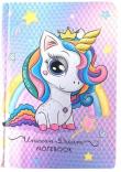 Opakowanie Notatnik ozdobny A6/64K gładki TW Jednorożec