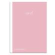 Opakowanie Notatnik z naklejkami B5 linia 7mm różowy