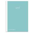 Opakowanie Notatnik z naklejkami B5 linia 7mm zielonkawy