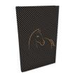 Opakowanie Notes A5 kratka Soft Touch Koń black