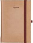 Opakowanie Notes A5 kratka Vivella z gumką beżowy
