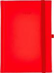 Opakowanie Notes A5 kratka Vivella z gumką czerwony