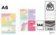 Opakowanie Notes A6/144K z zamknięciem na magnes MIX