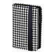 Opakowanie Notes A6 na gumkę kratka biało-czarny NP-60MD