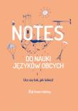 Okładka książki Notes do nauki języków obcych brzoskiwniowy