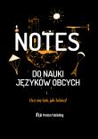 Okładka książki Notes do nauki języków obcych czarny