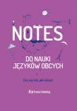 Okładka książki Notes do nauki języków obcych fioletowy