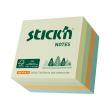 Opakowanie Notes samoprzylepny 76x76mm 4 kolory pastel 400k.