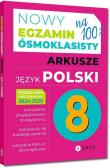Nowy Egzamin ósmoklasisty J. polski Arkusze. Autor:   Praca zbiorowa. Dadada.pl Okładka książki Nowy Egzamin ósmoklasisty J. polski Arkusze