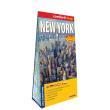 Nowy Jork (New York) laminowany plan miasta 1:75 000/1:15 000. Autor:   Praca zbiorowa. Dadada.pl Okładka książki Nowy Jork (New York) laminowany plan miasta 1:75 000/1:15 000