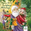Nowy strój Świętego Mikołaja. Autor: Anna Prudel. Dadada.pl Okładka książki Nowy strój Świętego Mikołaja