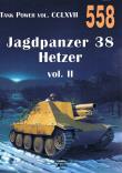 Nr 558 Jagdpanzer 38 Hetzer vol 2. Autor: Janusz Ledwoch. Dadada.pl Okładka książki Nr 558 Jagdpanzer 38 Hetzer vol 2