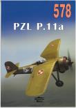 NR 578 PZL P11a. Autor: Janusz Ledwoch. Dadada.pl Okładka książki NR 578 PZL P11a