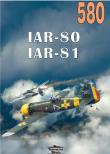 NR 580 IAR-80, IAR-81. Autor: Janusz Ledwoch. Dadada.pl Okładka książki NR 580 IAR-80, IAR-81