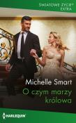 O czym marzy królowa. Autor: Smart Michelle. Dadada.pl Okładka książki O czym marzy królowa