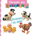 Obrazki dla maluchów. Zwierzęta i ich dzieci. Autor: Beaumont Emilie, Nathalie Belineau. Dadada.pl Okładka książki Obrazki dla maluchów. Zwierzęta i ich dzieci