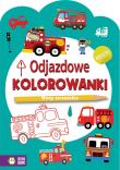 Okładka książki Odjazdowe kolorowanki. Wozy strażackie