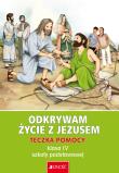 Odkrywam życie z Jezusem. Teczka pomocy dla klasy 4 szkoły podstawowej. Autor: Mielnicki Krzysztof, Elżbieta Kondrak. Dadada.pl Okładka książki Odkrywam życie z Jezusem. Teczka pomocy dla klasy 4 szkoły podstawowej