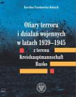 Okładka książki Ofiary terroru i działań wojennych..