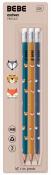 Opakowanie Ołówek 3 sztuki BB Friends Boys
