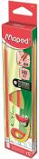 Opakowanie Ołówek z gumką Kidy Learn Grip HB (12szt) MAPED