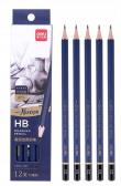 Opakowanie Ołówki do szkicowania HB Nuevo 12szt DELI