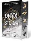 Onyx Storm. Onyksowa burza. Autor: Rebecca Yarros. Dadada.pl Okładka książki Onyx Storm. Onyksowa burza