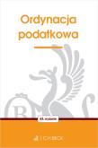 Ordynacja podatkowa. Autor: Opracowanie zbiorowe. Dadada.pl Okładka książki Ordynacja podatkowa