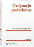 Okładka książki Ordynacja podatkowa Przepisy