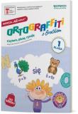 Ortograffiti z Bratkiem 1. Wersja 45 minut. Autor: Mańkowska Izabela, Rożyńska Małgorzata. Dadada.pl Okładka książki Ortograffiti z Bratkiem 1. Wersja 45 minut