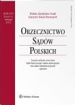 Okładka książki Orzecznictwo Sądów Polskich 11/2022