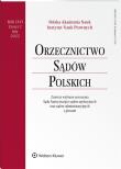 Okładka książki Orzecznictwo Sądów Polskich 2/2022