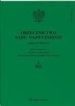 Okładka książki Orzecznictwo Sądu Najwyższego 2/2022