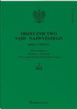 Okładka książki Orzecznictwo Sądu Najwyższego 3/2022
