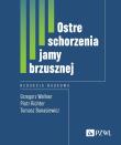 Ostre schorzenia jamy brzusznej. Autor: Wallner Grzegorz, Richter Piotr, Banasiewicz Tomasz. Dadada.pl Okładka książki Ostre schorzenia jamy brzusznej