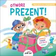 Otwórz prezent!. Zwierzęta, pojazdy, cuda świata i. Autor: Luca de Leone, Mancini Paolo, Angelica Yaroshevich. Dadada.pl Okładka książki Otwórz prezent!. Zwierzęta, pojazdy, cuda świata i