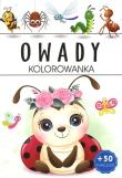 Owady. Kolorowanka. Autor: Opracowanie zbiorowe. Dadada.pl Okładka książki Owady. Kolorowanka