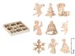 Opakowanie Ozdoby drewniane 3cm 27szt