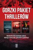 Pakiet Gorzki pakiet thrillerów. Krwawnica / Lilie / Burza. Autor: Mieczysław Gorzka. Dadada.pl Okładka książki Pakiet Gorzki pakiet thrillerów. Krwawnica / Lilie / Burza