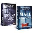 Pakiet Małe zbrodnie / Mocna więź. Autor: Majcher Magdalena. Dadada.pl Okładka książki Pakiet Małe zbrodnie / Mocna więź