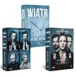 Pakiet Wiatr / Układ / Rysa (okładka filmowa). Autor: Igor Brejdygant. Dadada.pl Okładka książki Pakiet Wiatr / Układ / Rysa (okładka filmowa)