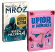 Pakiet Wieża milczenia / Upiór w moherze. Autor: Remigiusz Mróz, Banach Iwona. Dadada.pl Okładka książki Pakiet Wieża milczenia / Upiór w moherze