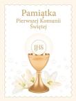 Pamiątka Pierwszej Komunii Świętej. Autor:   Praca zbiorowa. Dadada.pl Okładka książki Pamiątka Pierwszej Komunii Świętej